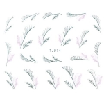 2D Nail Art Sticker