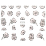 2D Nail Art Sticker