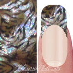 Nail Art Transfer Folie 1,5m - Nail Foil - Tiger Skin