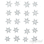 2D Water Transfer Sticker silber