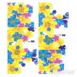 2D Nail Art One Stoke Sticker