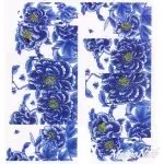 2D Nail Art One Stoke Sticker