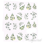 2D Nail Art One Stoke Sticker