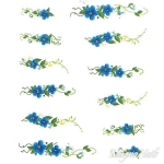 2D Nail Art One Stoke Sticker