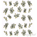 2D Nail Art One Stoke Sticker