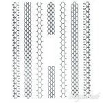 2D Nail Art One Stoke Sticker