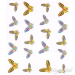 2D Nail Art One Stoke Sticker