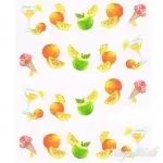 2D Nail Art One Stoke Sticker