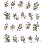 2D Nail Art One Stoke Sticker