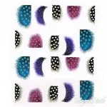 2D Nail Art One Stoke Sticker