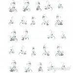 2D Water Transfer Sticker silber