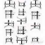 2D Nail Art One Stoke Sticker