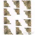 2D Nail Art One Stoke Sticker