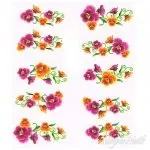 2D Nail Art One Stoke Sticker