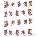 2D Nail Art One Stoke Sticker
