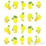 2D Nail Art One Stoke Sticker