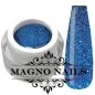 Preview: Blaues Glitter Gel mit Mulitcolor Glitter