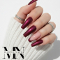 Preview: Naildesign Ideen - Dunkelpink Rot Pink Nägel