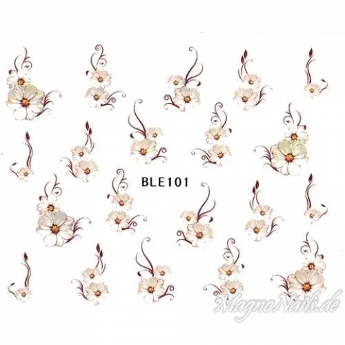 2D Nail Art One Stoke Sticker