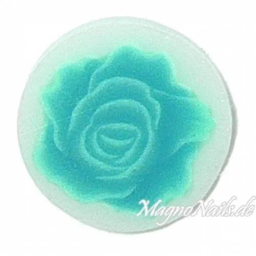 Fimo Stange - Rose türkis