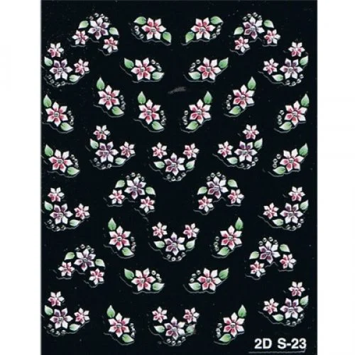 2D Nail Art Sticker