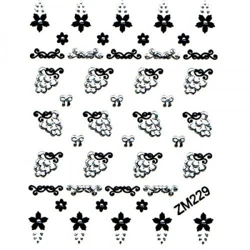 2D Nail Art Sticker