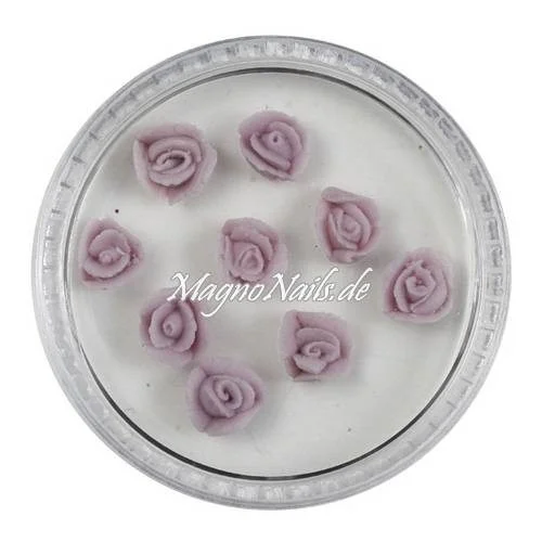 3D Nail Art Keramik Rosen