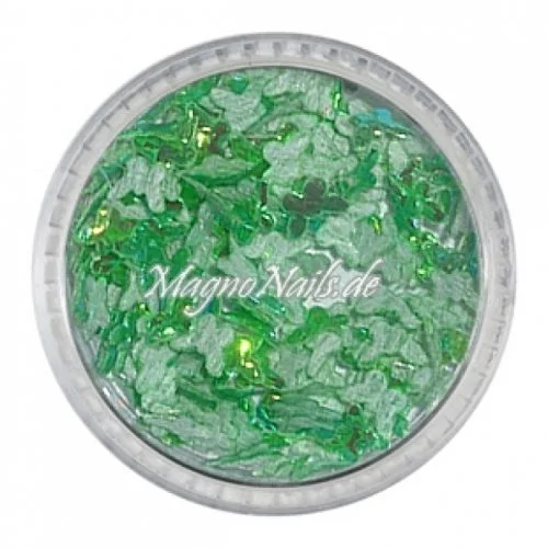 3D Einlegemotive - Shapes - Schmetterlinge grün 5 mm