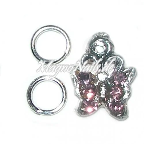 Nail Piercing Schmetterling Nageldesign Nägel Schmuck Nails 