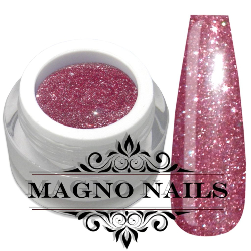 Glitter Gel Old Rose - Glitzer Gel altrose