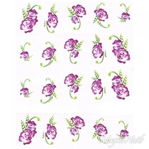 2D Nail Art One Stoke Sticker