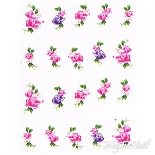 2D Nail Art One Stoke Sticker