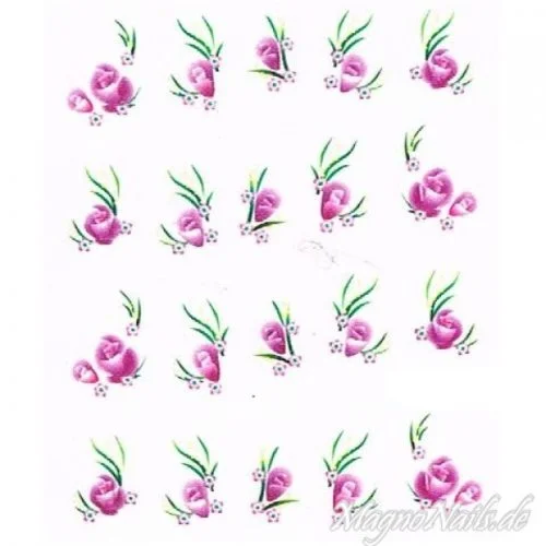 2D Nail Art One Stoke Sticker