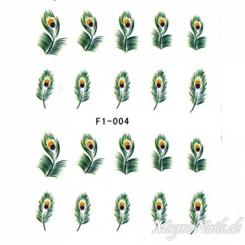 2D Nail Art One Stoke Sticker