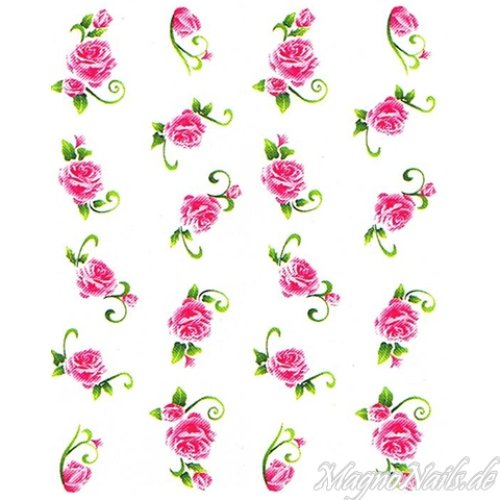 2D Nail Art One Stoke Sticker