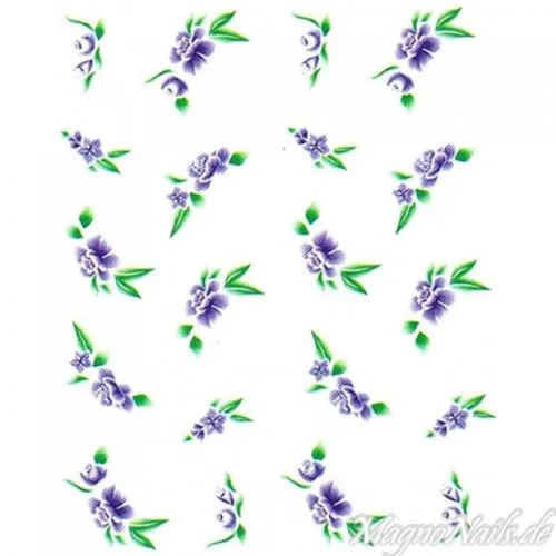 2D Nail Art One Stoke Sticker