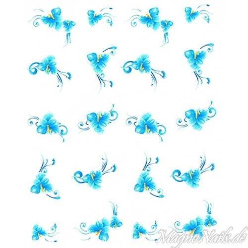 2D Nail Art One Stoke Sticker