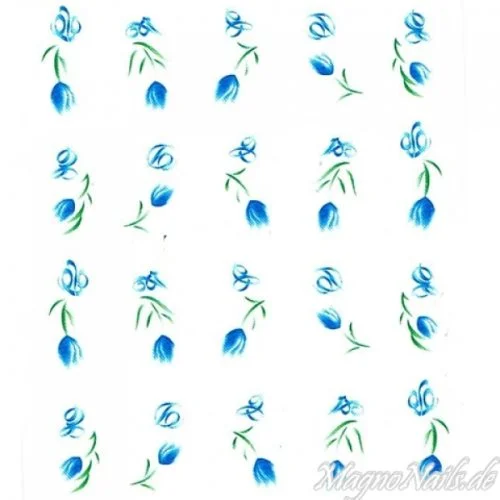 2D Nail Art One Stoke Sticker