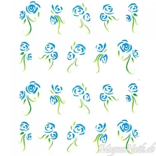 2D Nail Art One Stoke Sticker