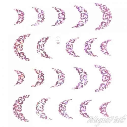 2D Nail Art One Stoke Sticker