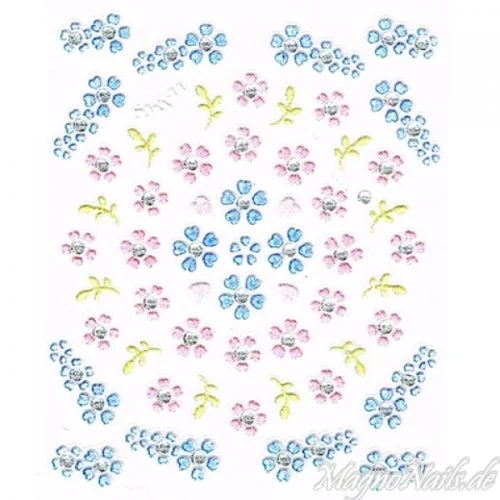 3D Nail Sticker Seblstklebende Aufkleber Nagelsticker Nagelaufkleber