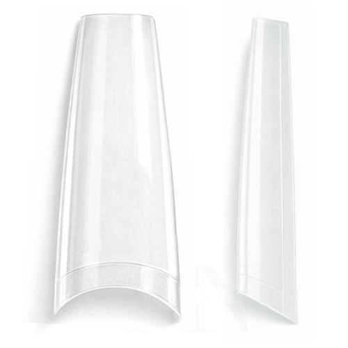 Profi Ballerina Tips klar mit kurzer Klebefläche