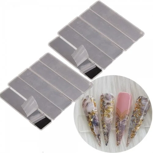10 x Nail Art Board Display klar