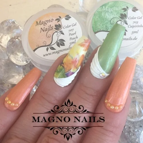 Dunkelrot UV Perl Gel • Eine Mischung aus Farb Gel und Glitter Pigmenten • hochpigmententiert • Metallic UV-Gel • Schimmer Effect • In Online Shop kaufen