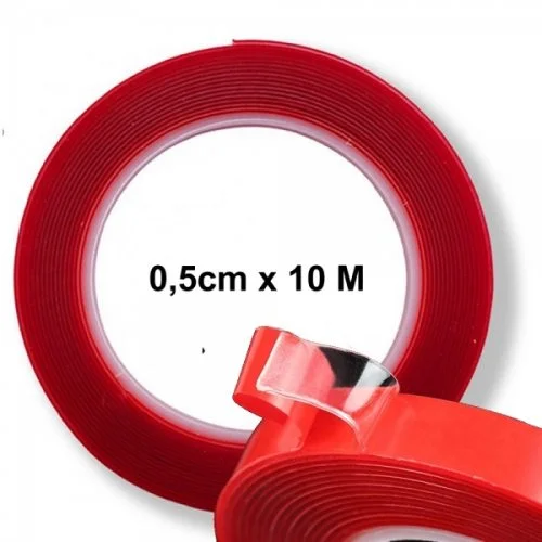 Doppelseitige Tape Band für Nail Tips 10 Meter Nageldesign Nägel Nail