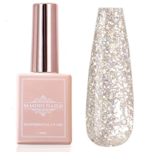 UV Gel - 4754 - Chrome Glam Gel - Champagner Ice