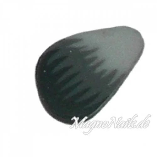 Fimo Stange - Blüte grau