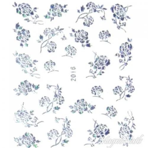 2D Nail Art One Stoke Sticker