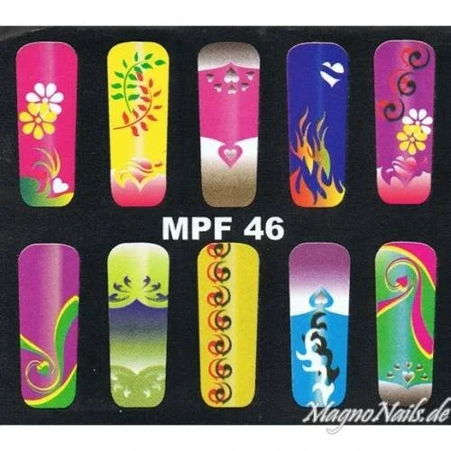 MPF 46 Airbrush Schablone