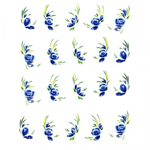 2D Nail Art One Stoke Sticker